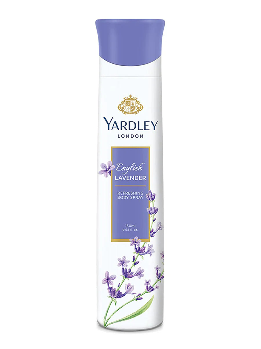 Yardley London Ladies Body Spray English Lavender150ml (deodorant spray)