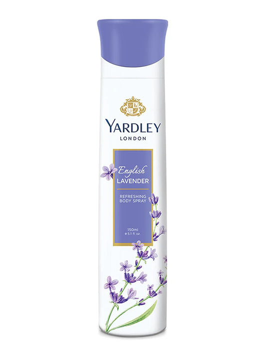Yardley London Ladies Body Spray English Lavender150ml (deodorant spray)